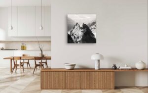 Bergsteiger III on wood