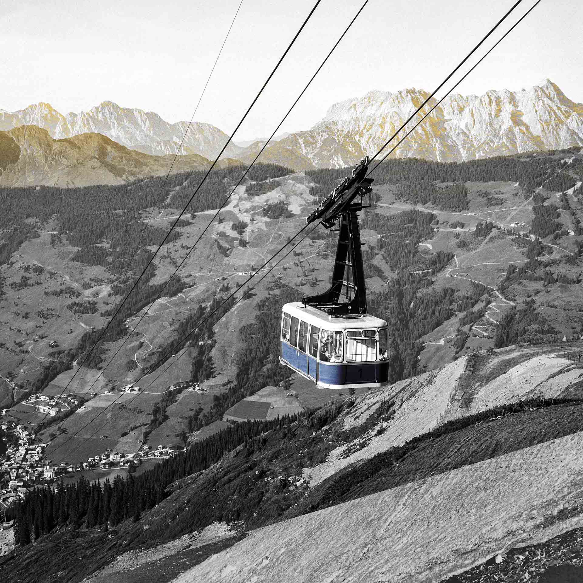 Schattbergbahn III Q color – Bild 1